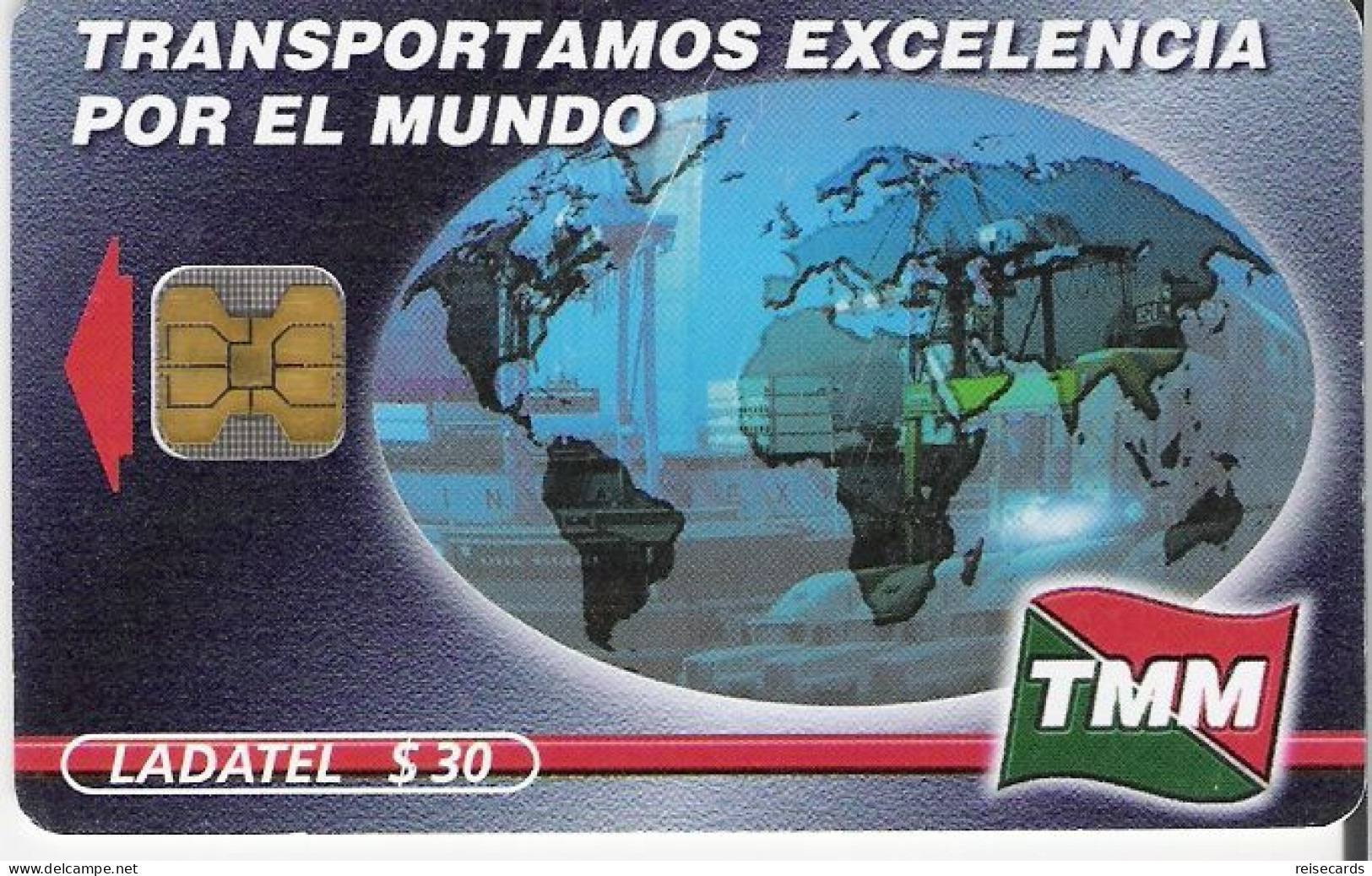 Mexico: Telmex/lLadatel - 1998 TMM Transportacion Maritima Mexicana - Mexico