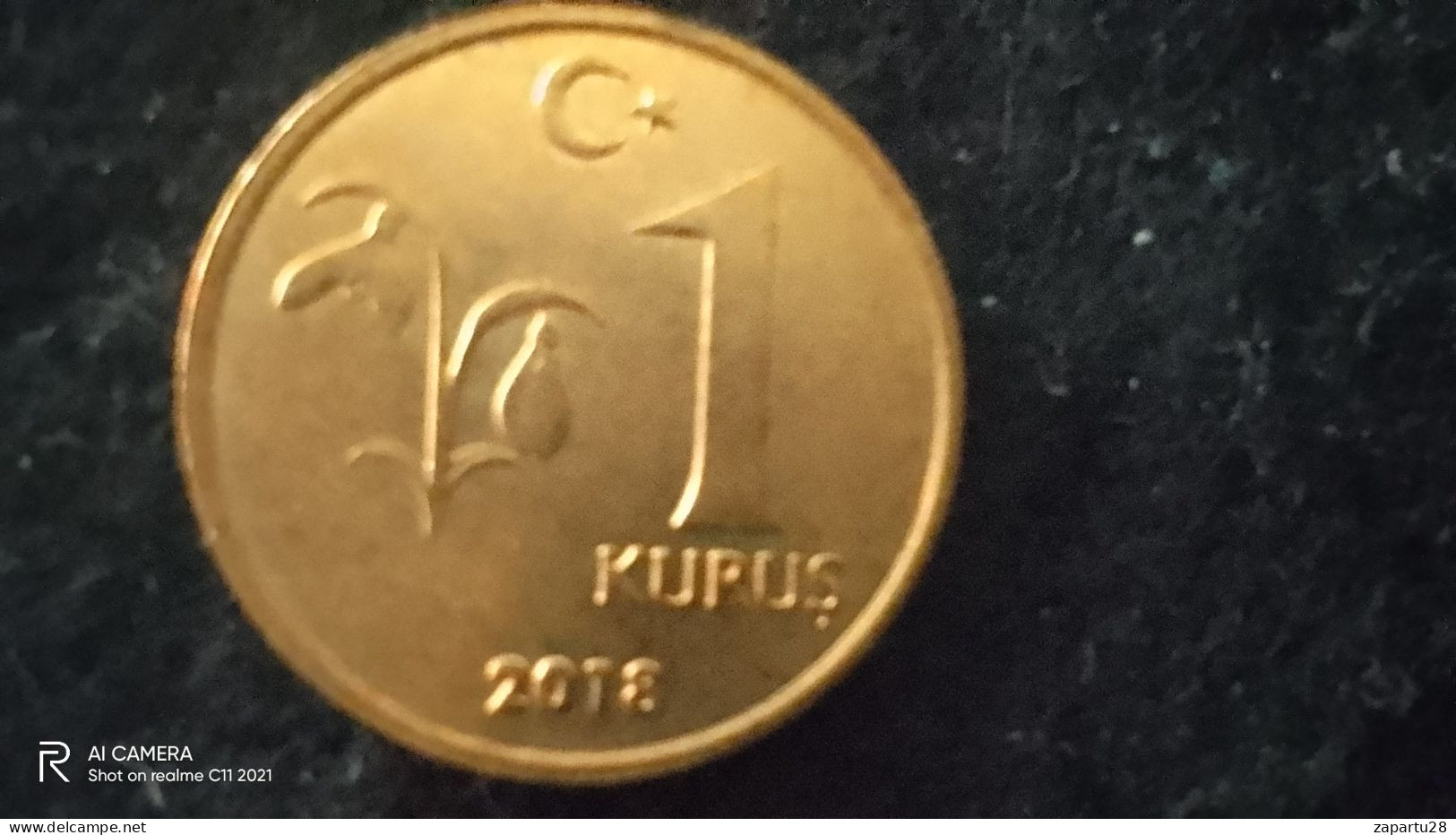 TÜRKİYE -2018    1     KURUŞ       XF- - Turkije