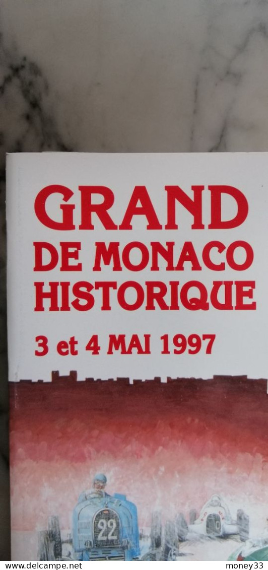Programme Du 1er Grand Prix Historique De Monaco En 1997 - Programs