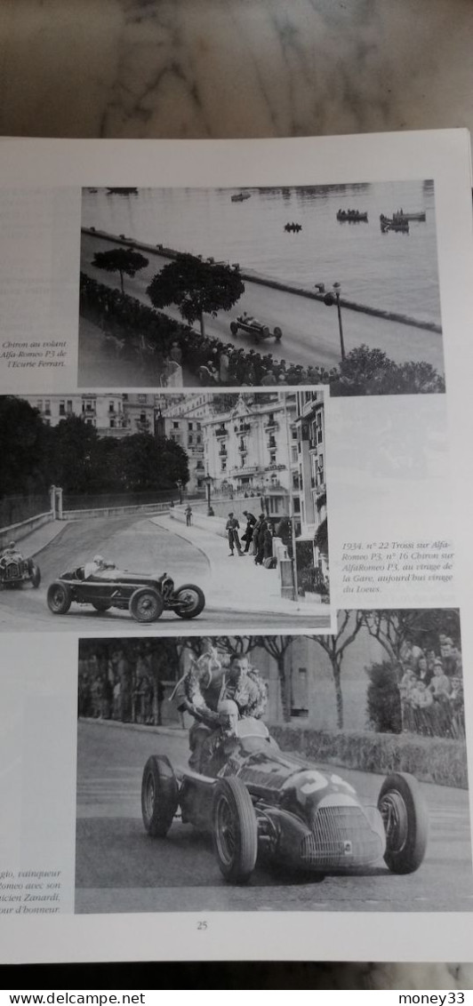 Programme du 1er grand prix historique de Monaco en 1997