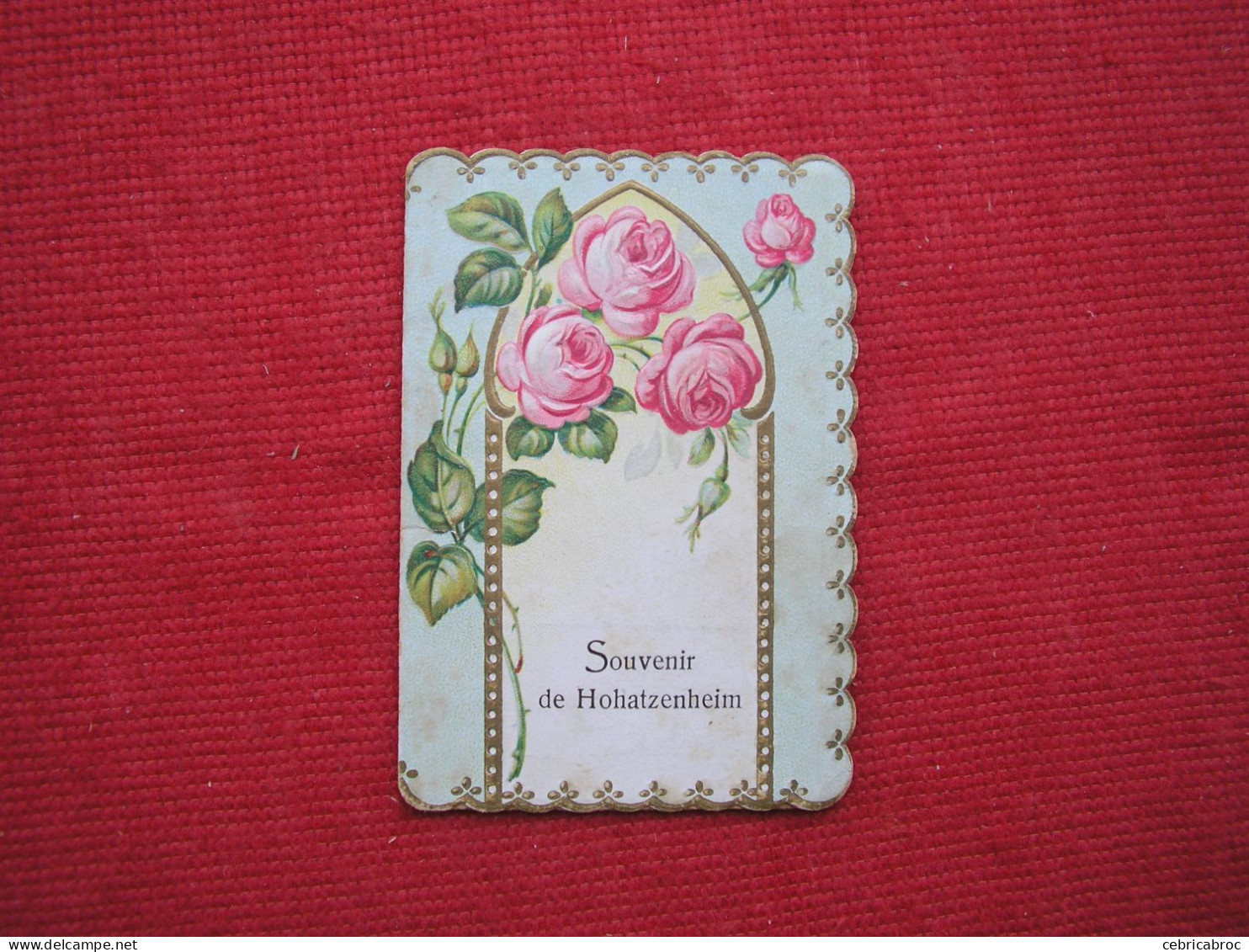 LDB - IMAGE RELIGIEUSE  - Petit Carnet - Souvenir De HOHATZENHEIM - Andachtsbilder