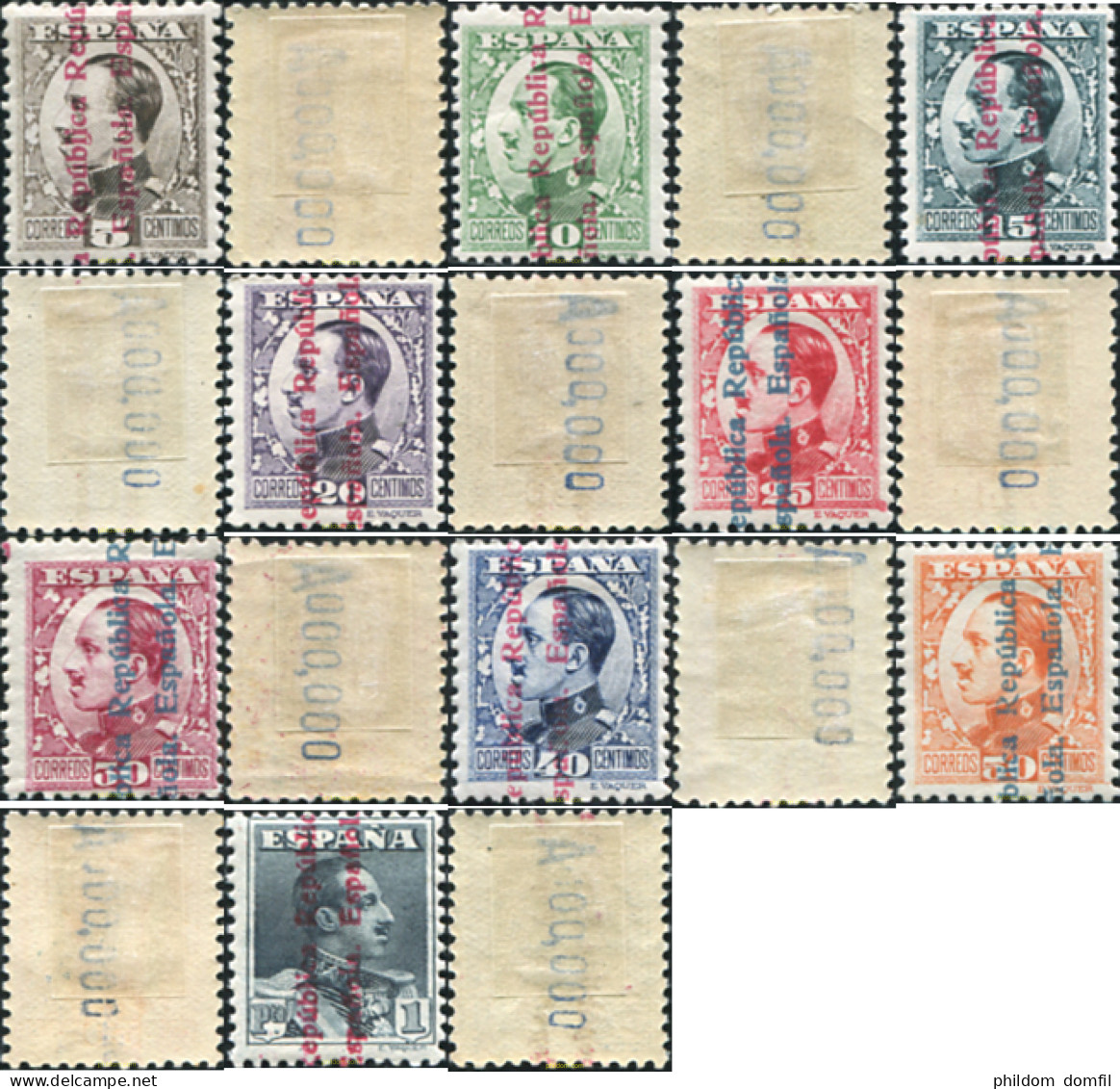 730333 HINGED ESPAÑA 1931 ALFONSO XIII - Unused Stamps