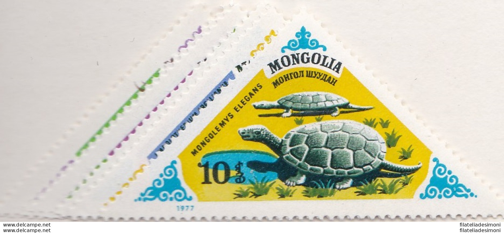 1975-1985 MONGOLIA - Tematica Animali 14 Serie MNH/** Yvert  105 - Andere-Azië