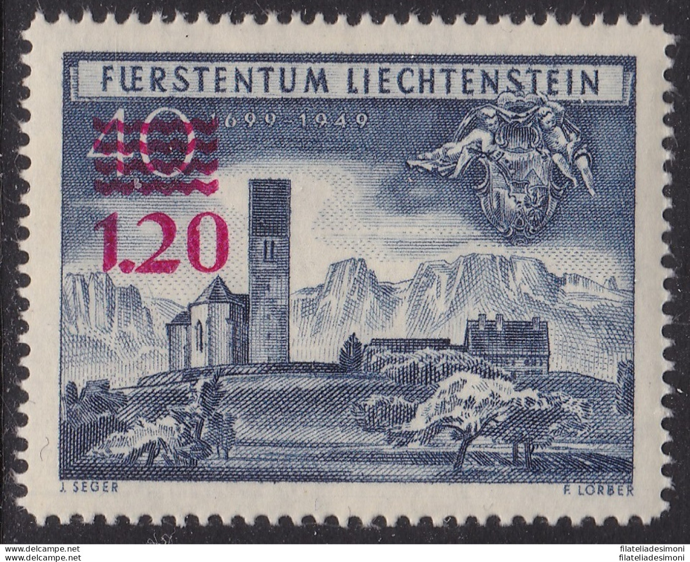 1952 LIECHTENSTEIN, N° 271  MNH/** - Andere & Zonder Classificatie