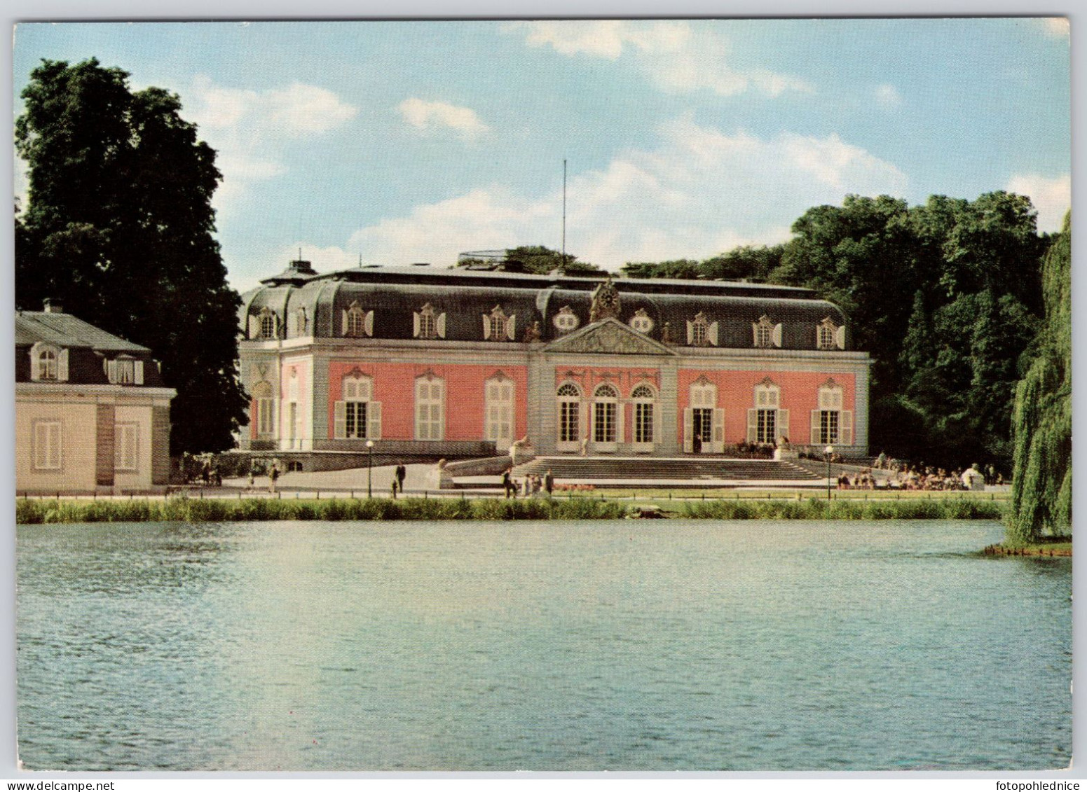 940 Düsseldorf Benrather Schloß Benrath Palace Palais De Benrath  - Nr. 2043 Farb-Aufnahme Jos. Kessel, Niederdollendorf - Düsseldorf