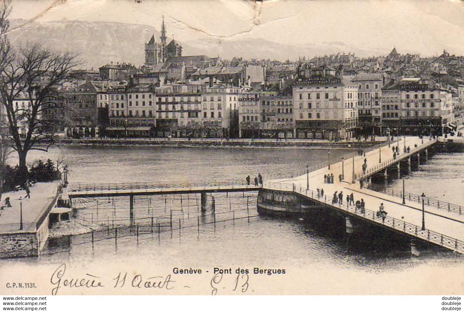 SUISSE GE GENÈVE Pont Des Bergues - Genève