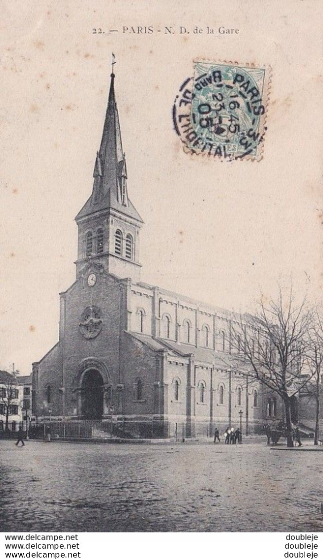 D75  PARIS 13 ème Notre Dame De La Gare - Distretto: 13