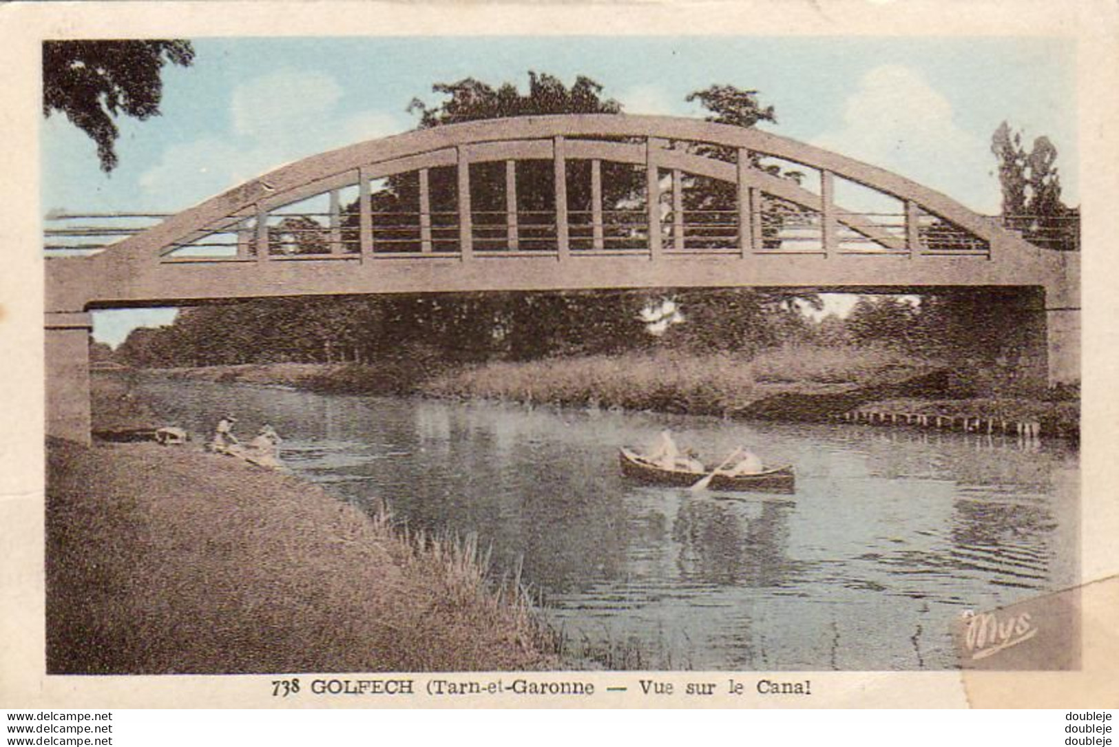 D82  GOLFECH  Vue Sur Le Canal - Other & Unclassified