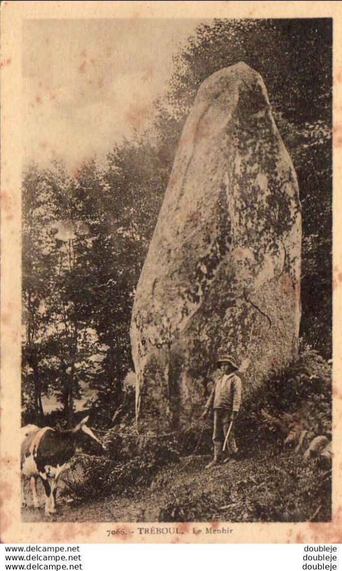 D29  TREBOUL  Le Menhir - Tréboul