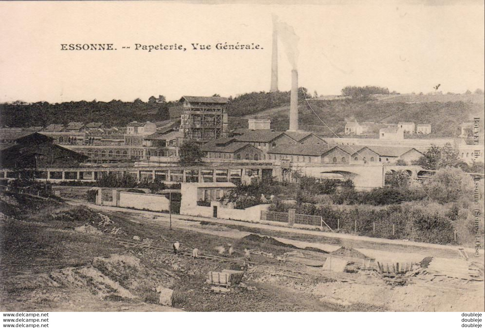 D91     ESSONNE  Papeterie Vue Générale - Essonnes