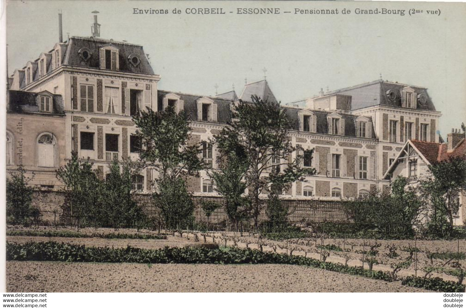 D91   Environs De Corbeil  ESSONNE  Pensionnat De Grand Bourg - Essonnes