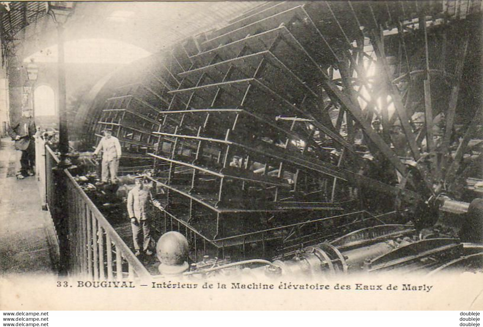 D78   BOUGIVAL   Intérieur De La Machine Élévatoire Des Eaux De Marly - Bougival