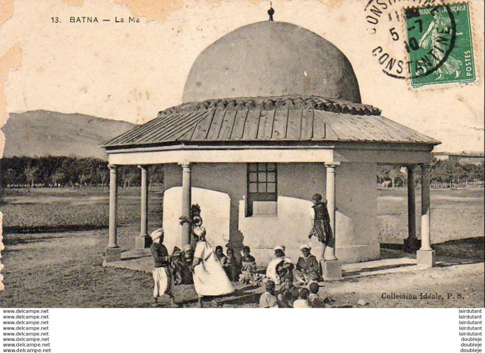 ALGERIE  BATNA   La Ma   ..... ( Carte Rongee ) - Batna