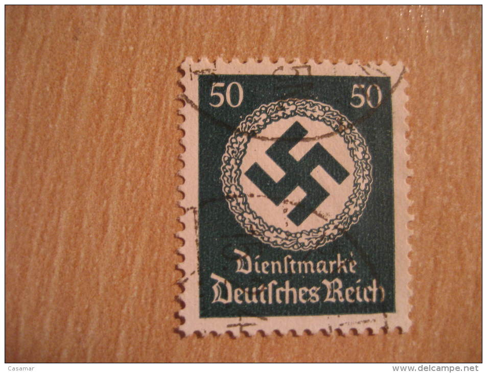 Michel 177 Dienstmarken Cat. 2003: 80 Eur Used Stamp Third Deutsches Reich Germany - Dienstzegels