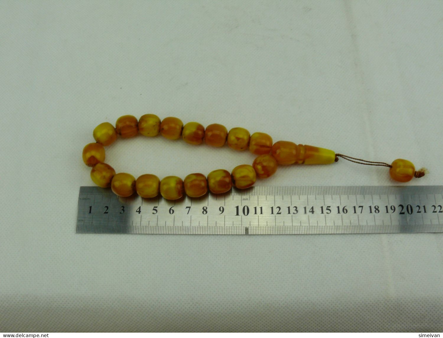 Beautiful Vintage Prayer Beads PLASTIC #2376