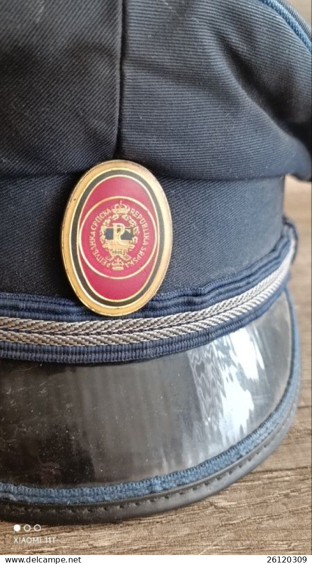 Bosnia Hercegovina republic of srpska police hat cap PAYPAL ONLY