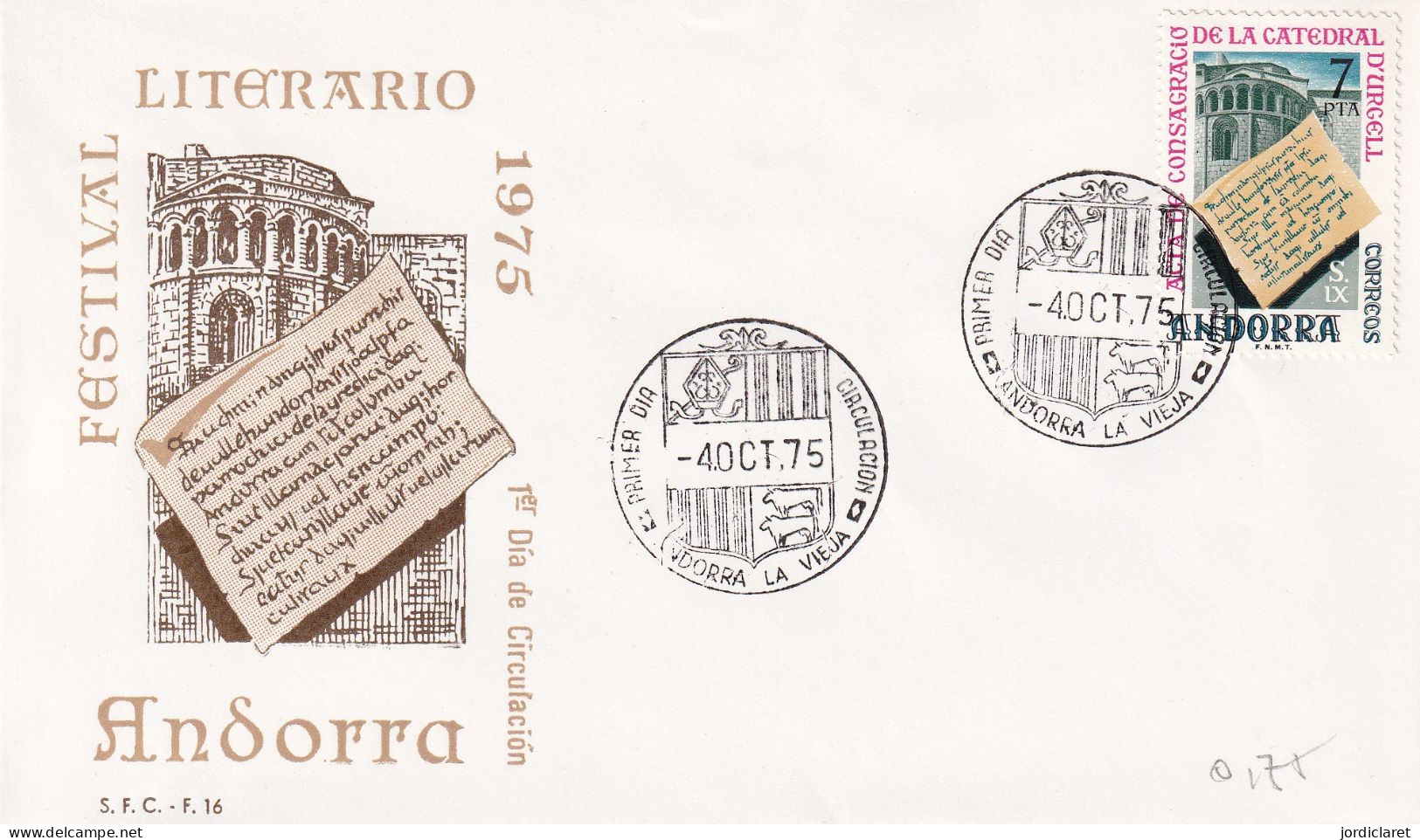 FDC 1975 - Briefe U. Dokumente