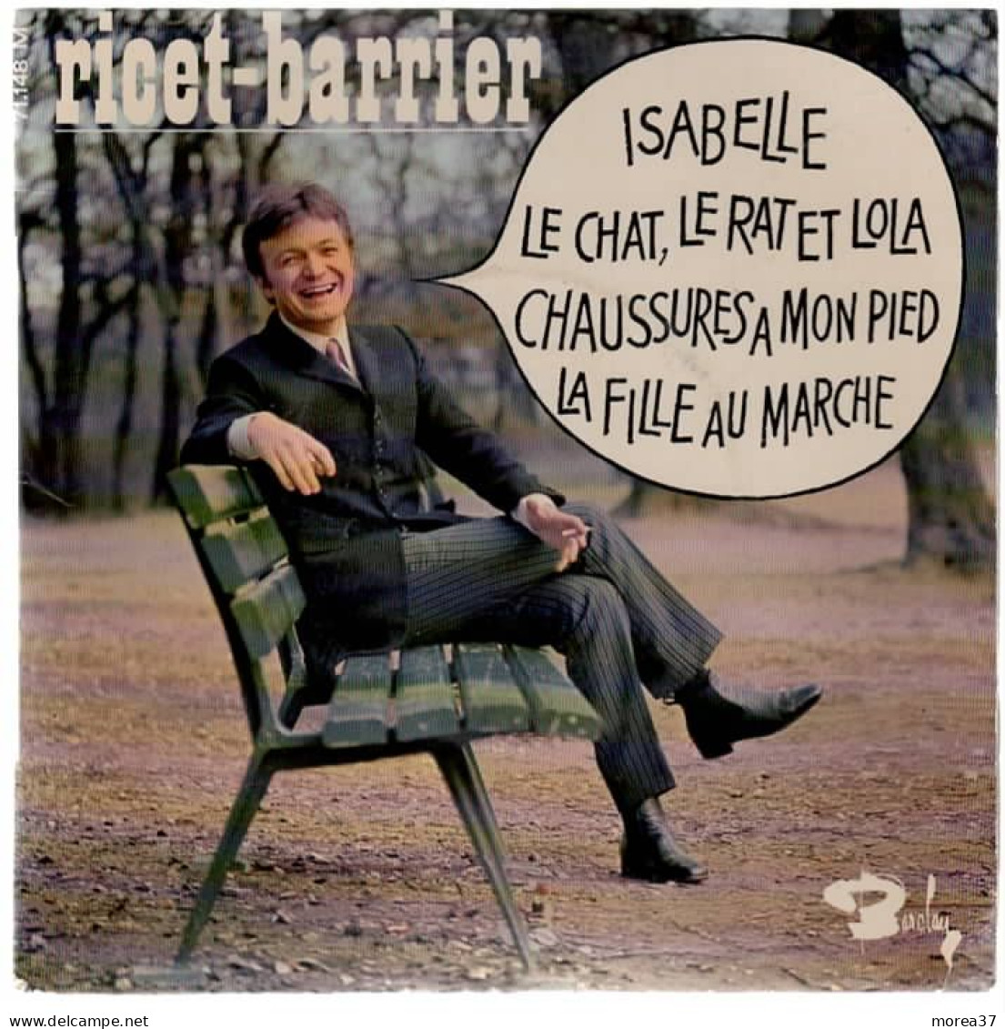 RICET BARRIER   Isabelle    BARCLAY  71.148 M - Autres - Musique Française