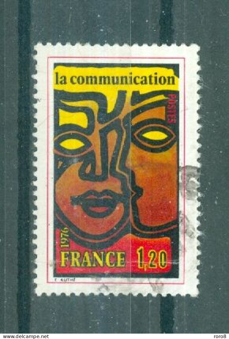 FRANCE - N°1884 Oblitéré - La Communication. - Usati