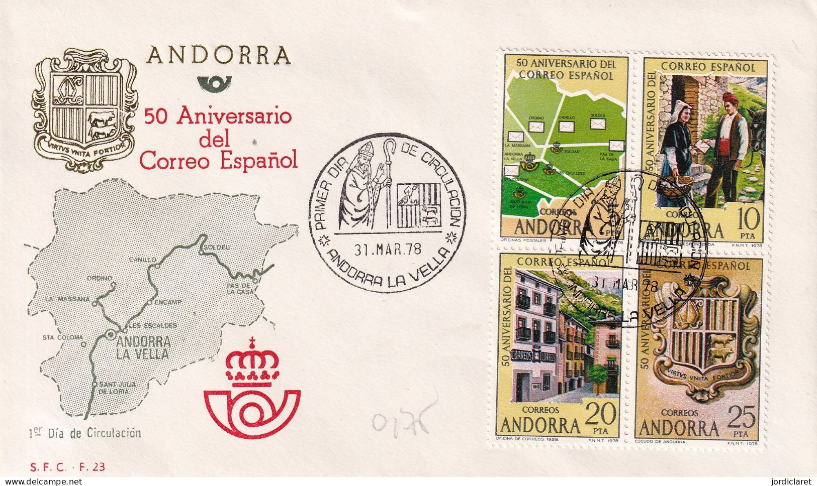 FDC 1978 - Lettres & Documents