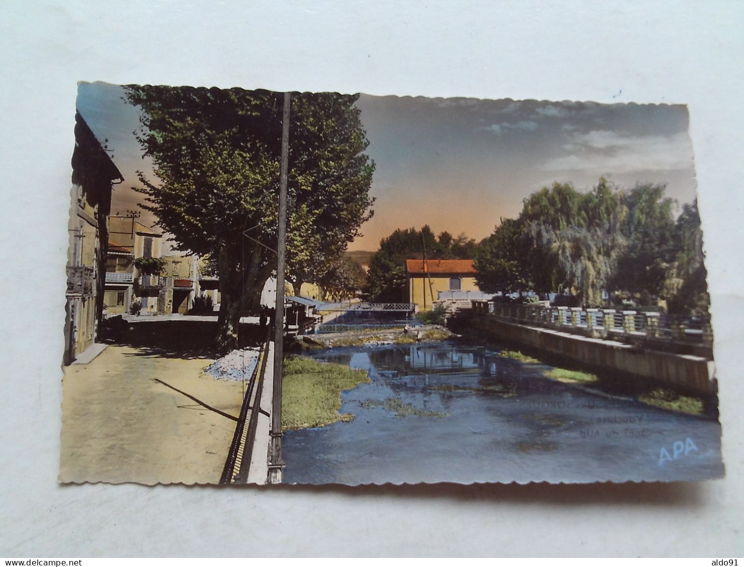 (Vaucluse - 84) -  L'ISLE-sur-SORGUES  -  Quai Du Midi................voir Scans - L'Isle Sur Sorgue