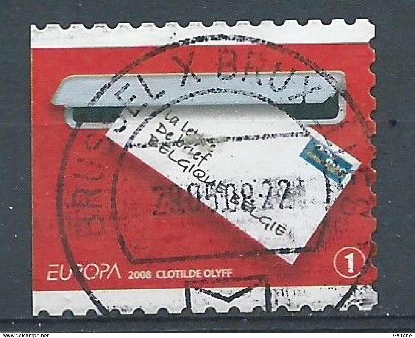 BELGIQUE - Obl-2008- - COB N°3781-Europa - Used Stamps