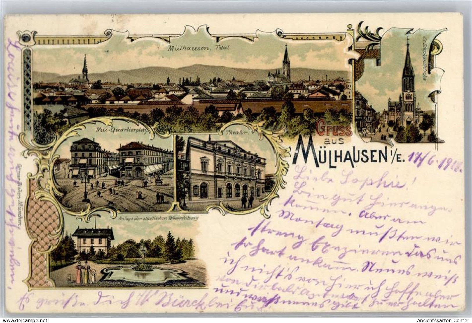 51293707 - Mulhausen Muehlhausen (Kreis Zabern) - Otros & Sin Clasificación