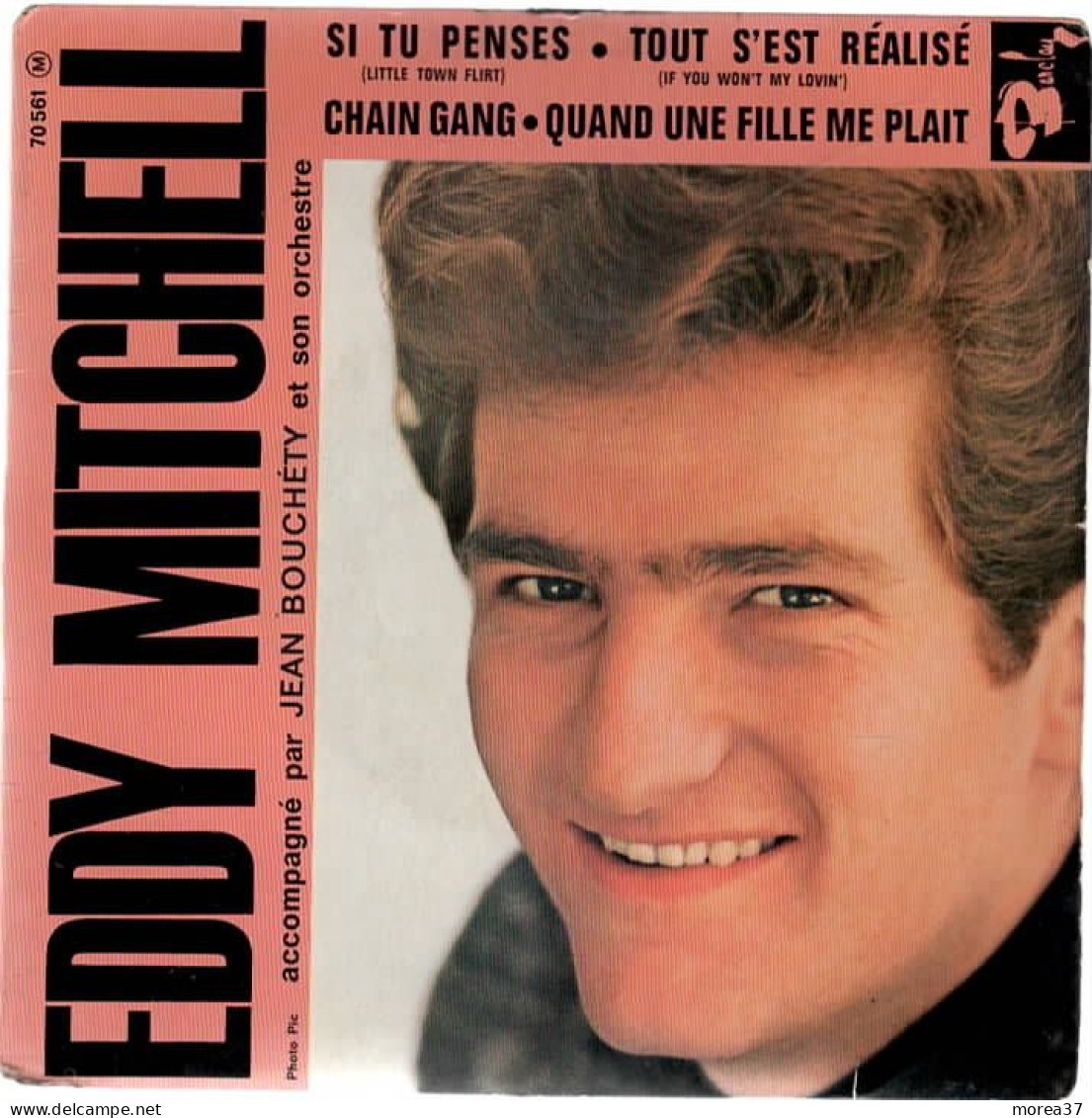 EDDY MITCHELL   Si Tu Penses     BARCLAY  70561  M - Other - French Music