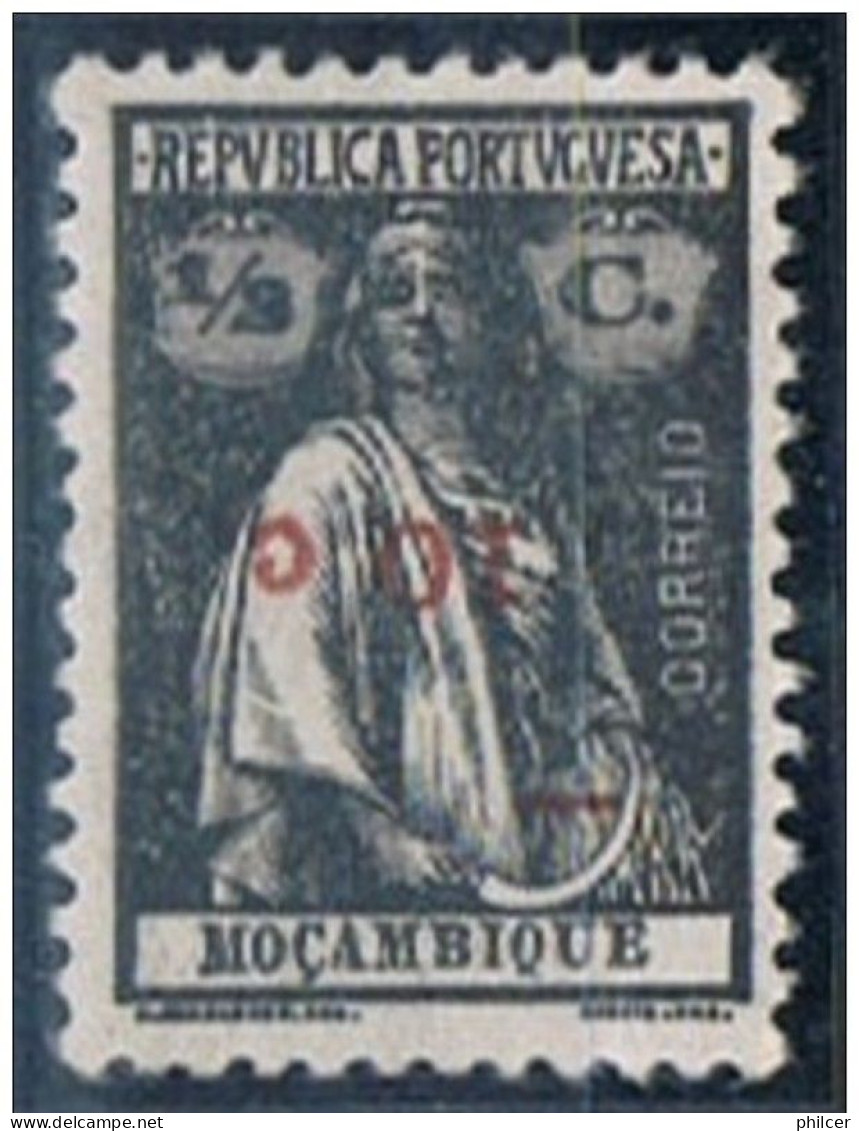 Moçambique, 1921/2, # 238, Sob. Invertida, MH - Mozambique