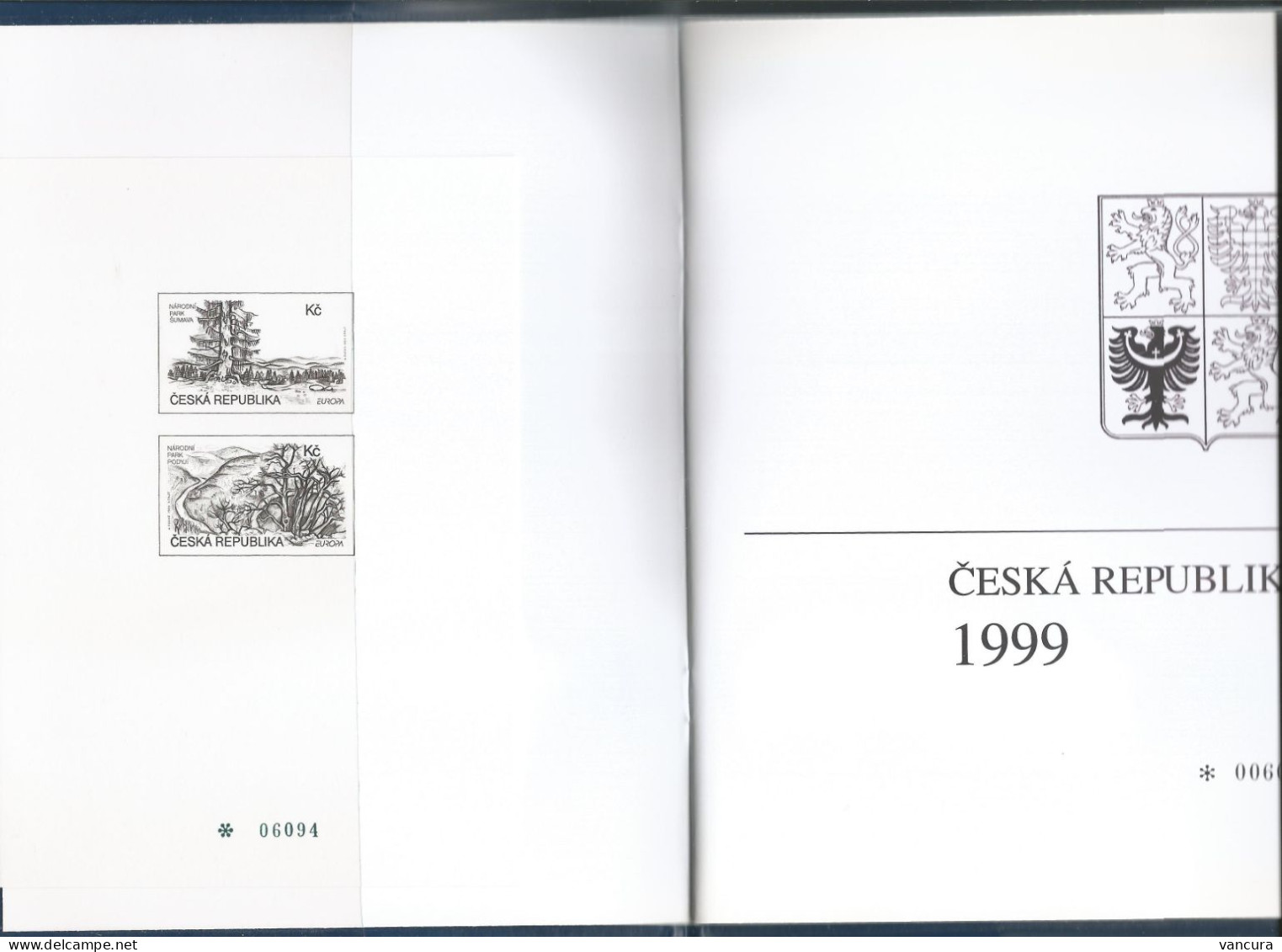 Czech Republic Year Book 1999 (with Blackprint) - Komplette Jahrgänge
