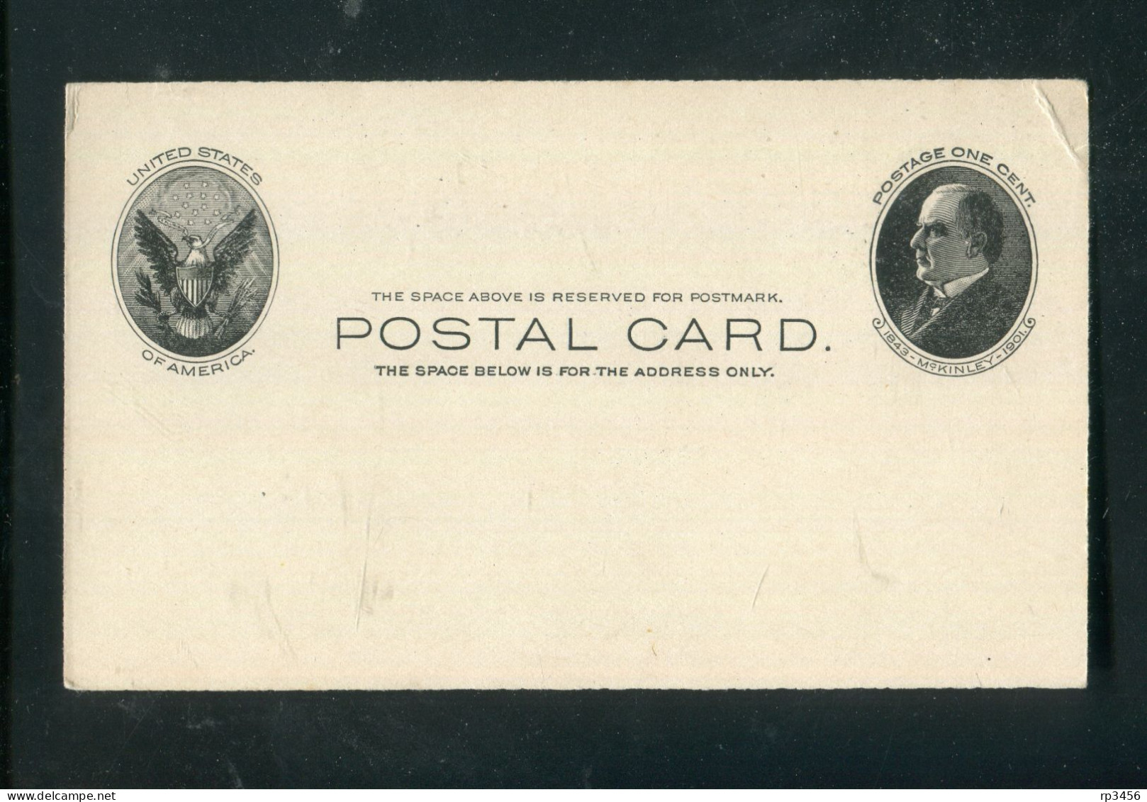 "USA" Fruehe Postkarte Mit Rs. Zudruck ** (R1244) - Altri & Non Classificati