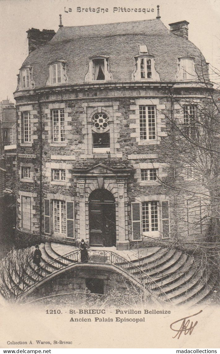 Saint Brieuc (22 - Côtes D'Armor) Pavillon Bellesize - Ancien Palais Episcopal - Saint-Brieuc