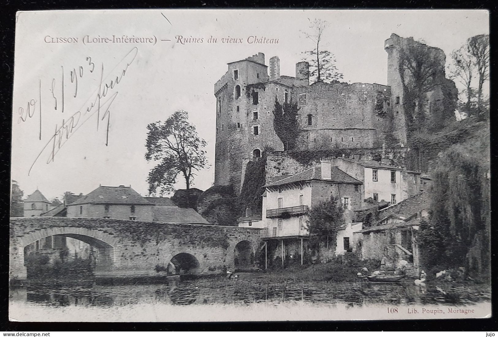 44 - Clisson - Ruines Du Vieux Chateau -   (Précurseur) - Clisson