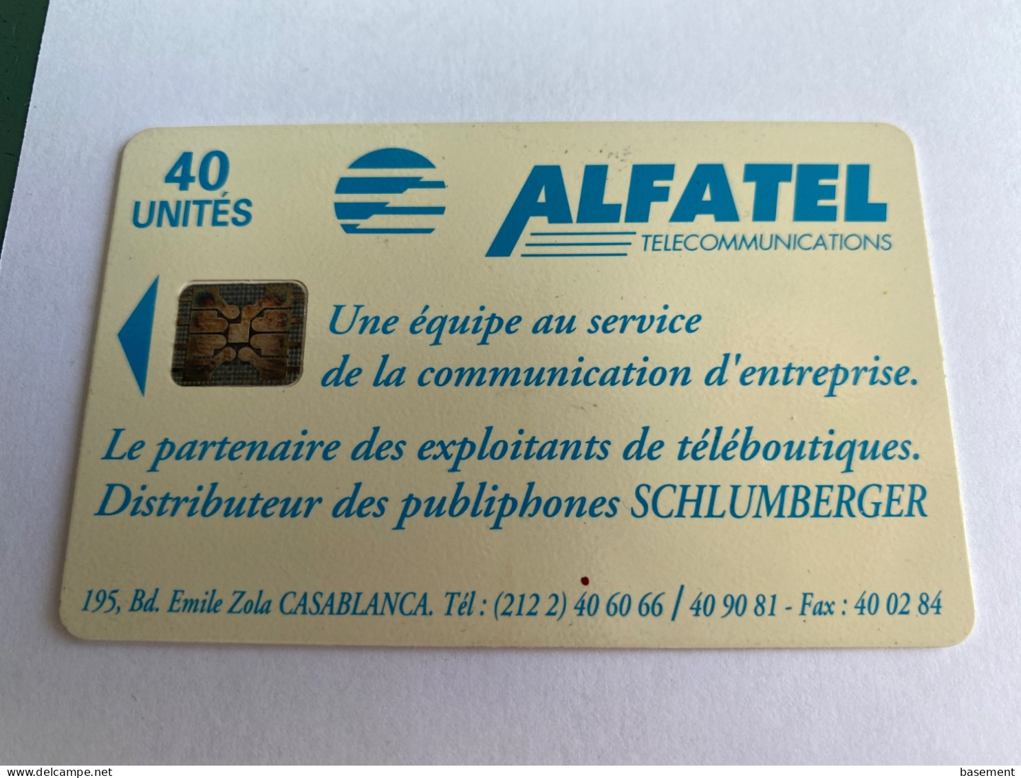 1:006 - Morocco Chip Alcatel SC5 C43000779 - Marruecos