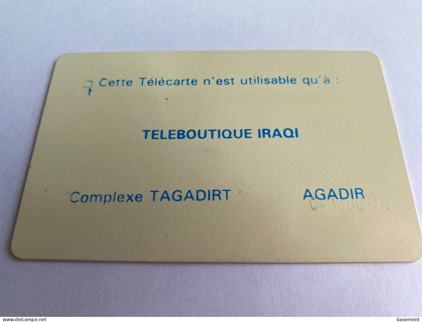 1:006 - Morocco Chip Alcatel SC5 C43000779 - Marokko
