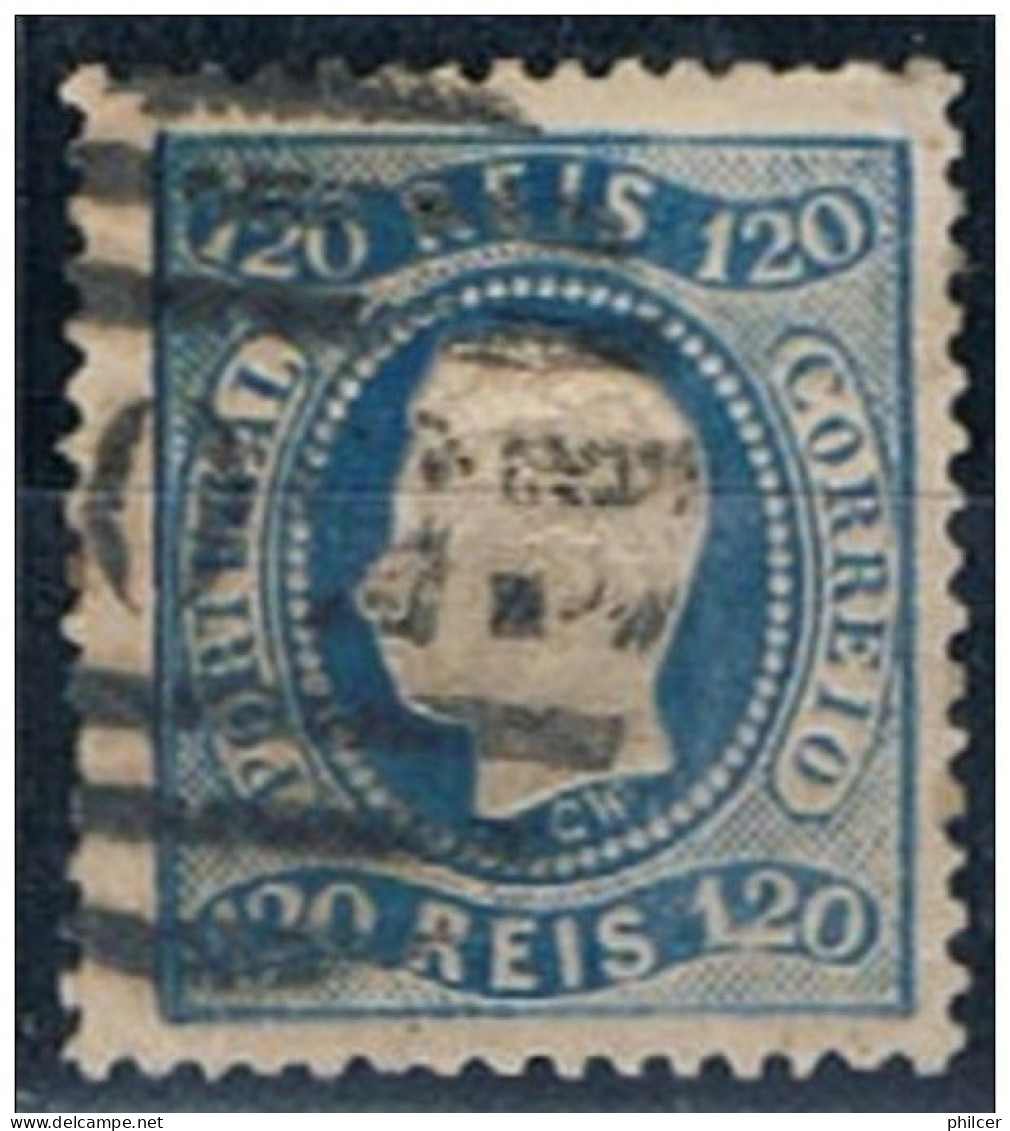 Portugal, 1867/70, # 34, Used - Usado