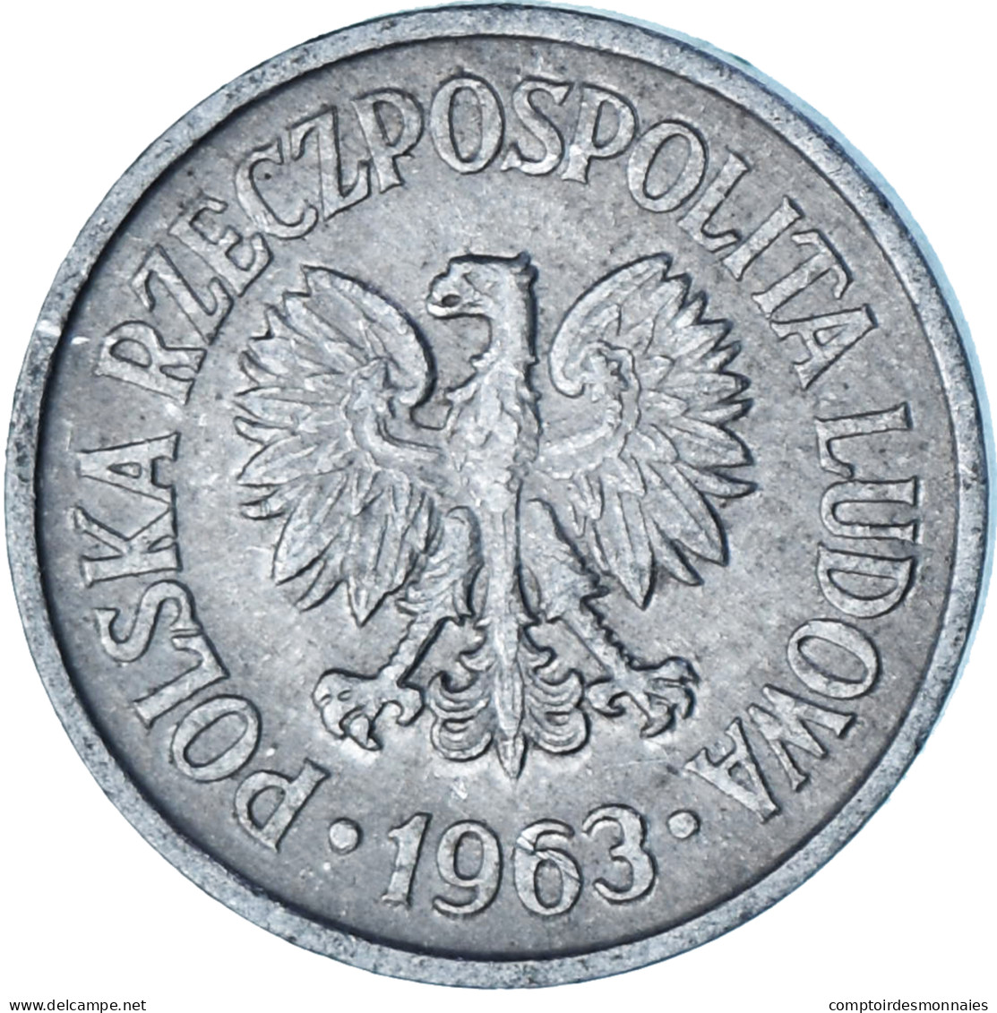 Pologne, 10 Groszy, 1963 - Polonia