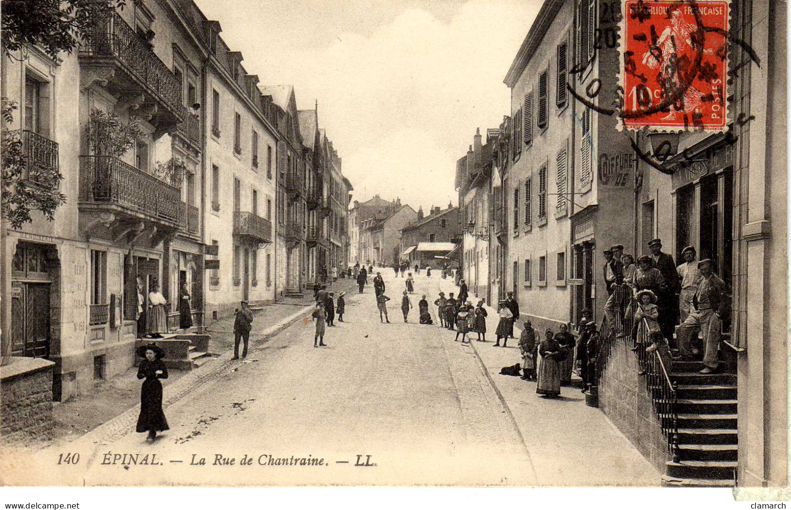VOSGES-Epinal-La Rue De Chantraine- LL 140 - Epinal