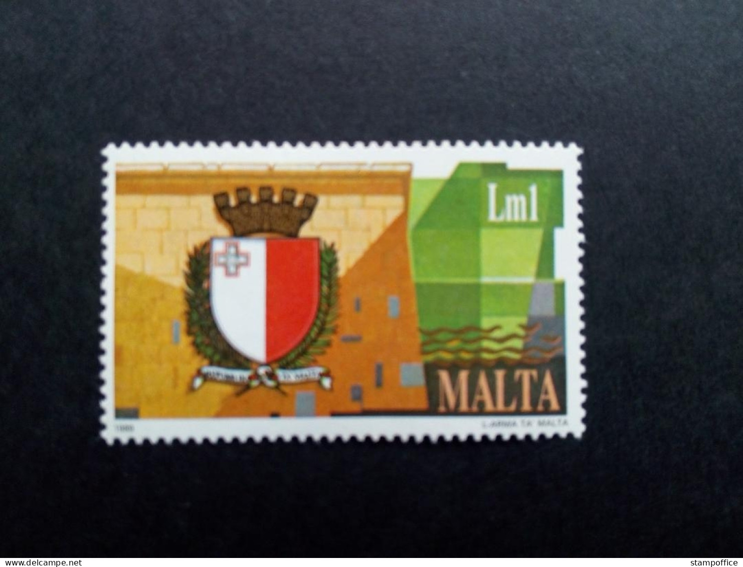 MALTA MI-NR. 815 POSTFRISCH(MINT) STAATSWAPPEN 1989 - Malta