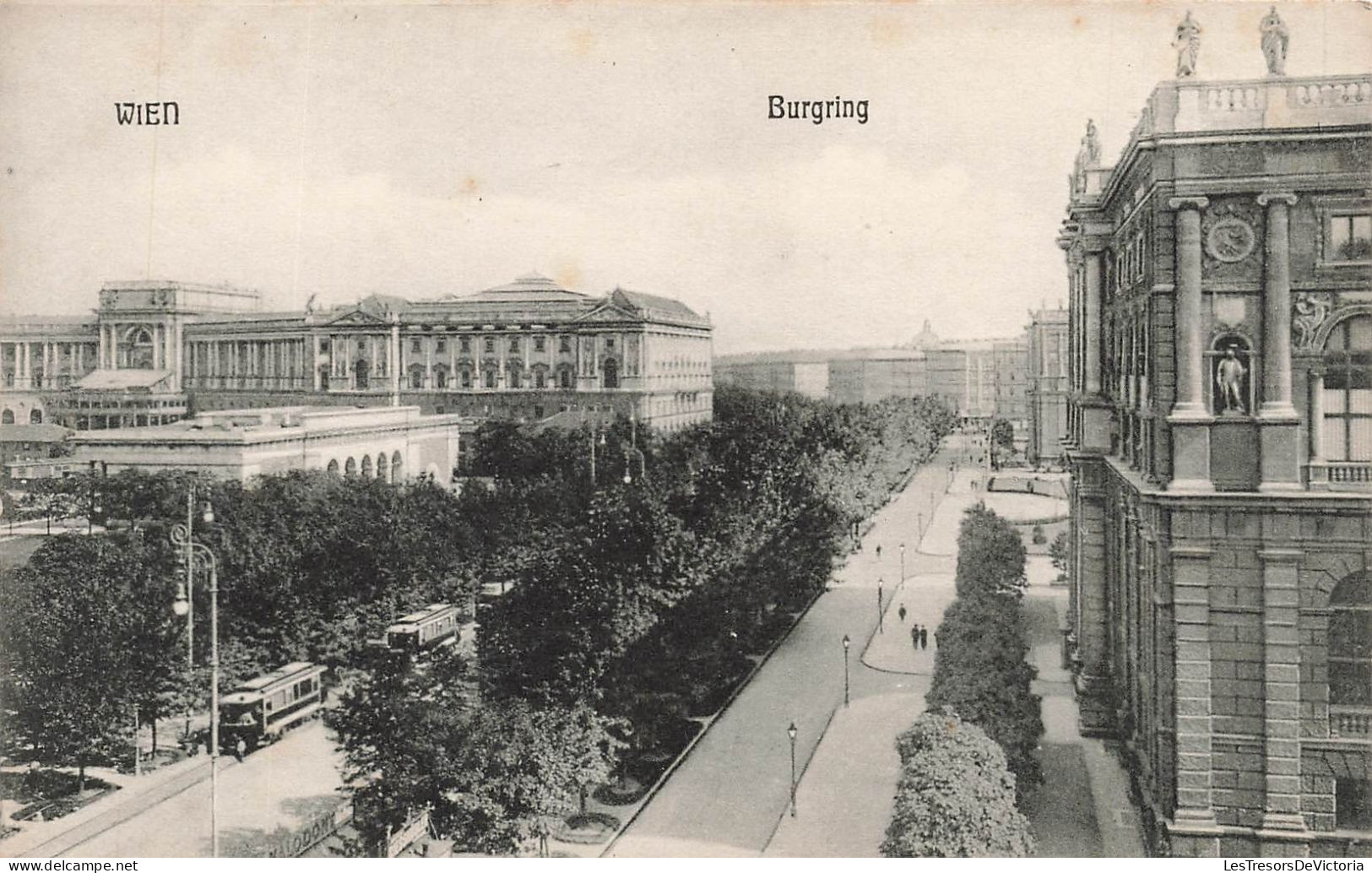 AUTRICHE - Wien - Burgring - Carte Postale Ancienne - Wien Mitte