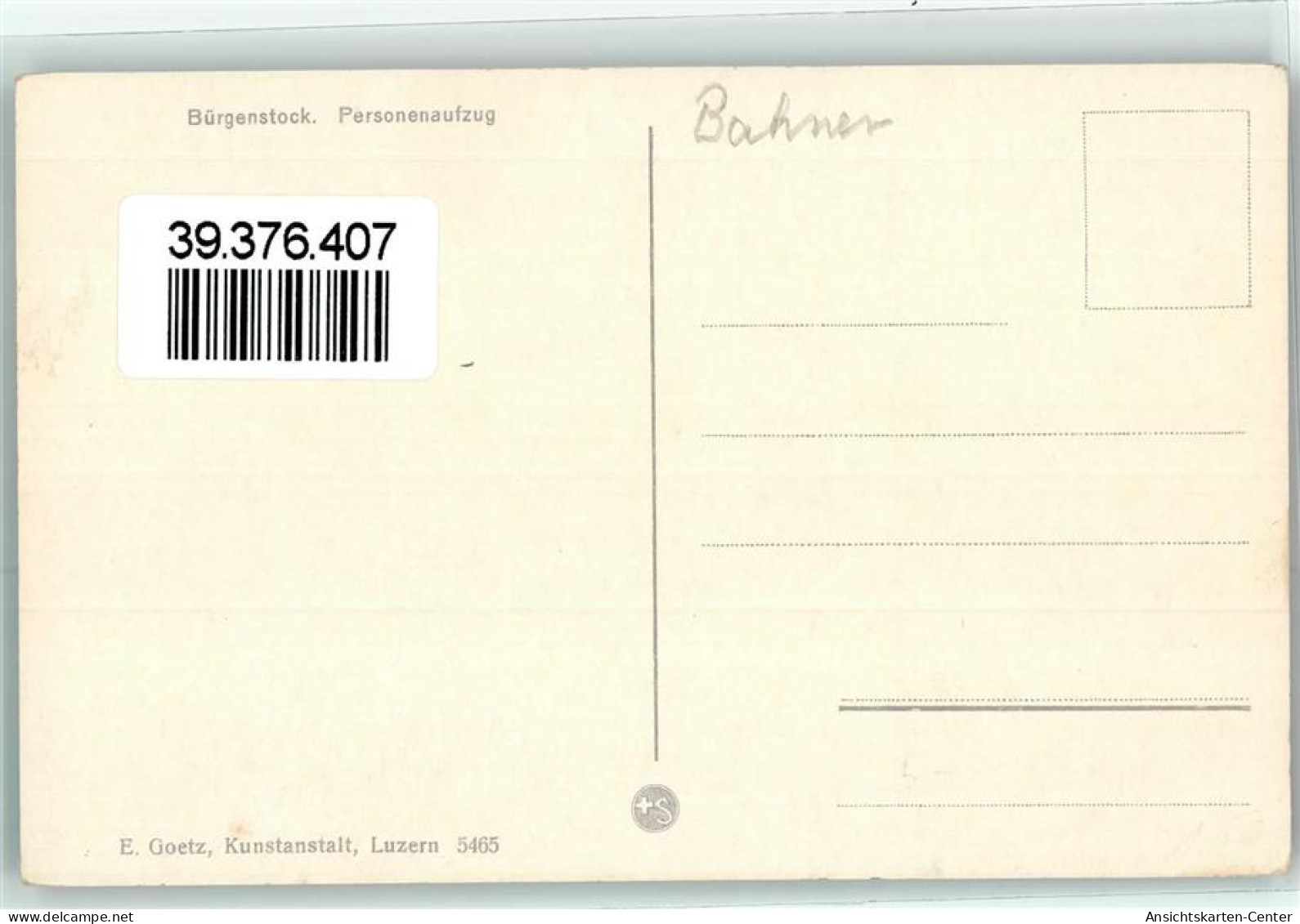 39376407 - Buergenstock - Other & Unclassified