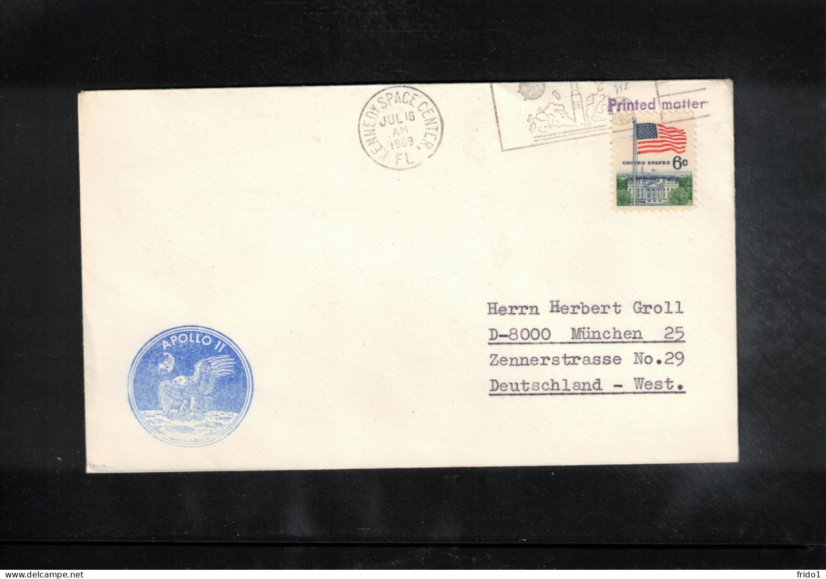 USA 1969 Space / Weltraum - Apollo XI Interesting Cover - United States