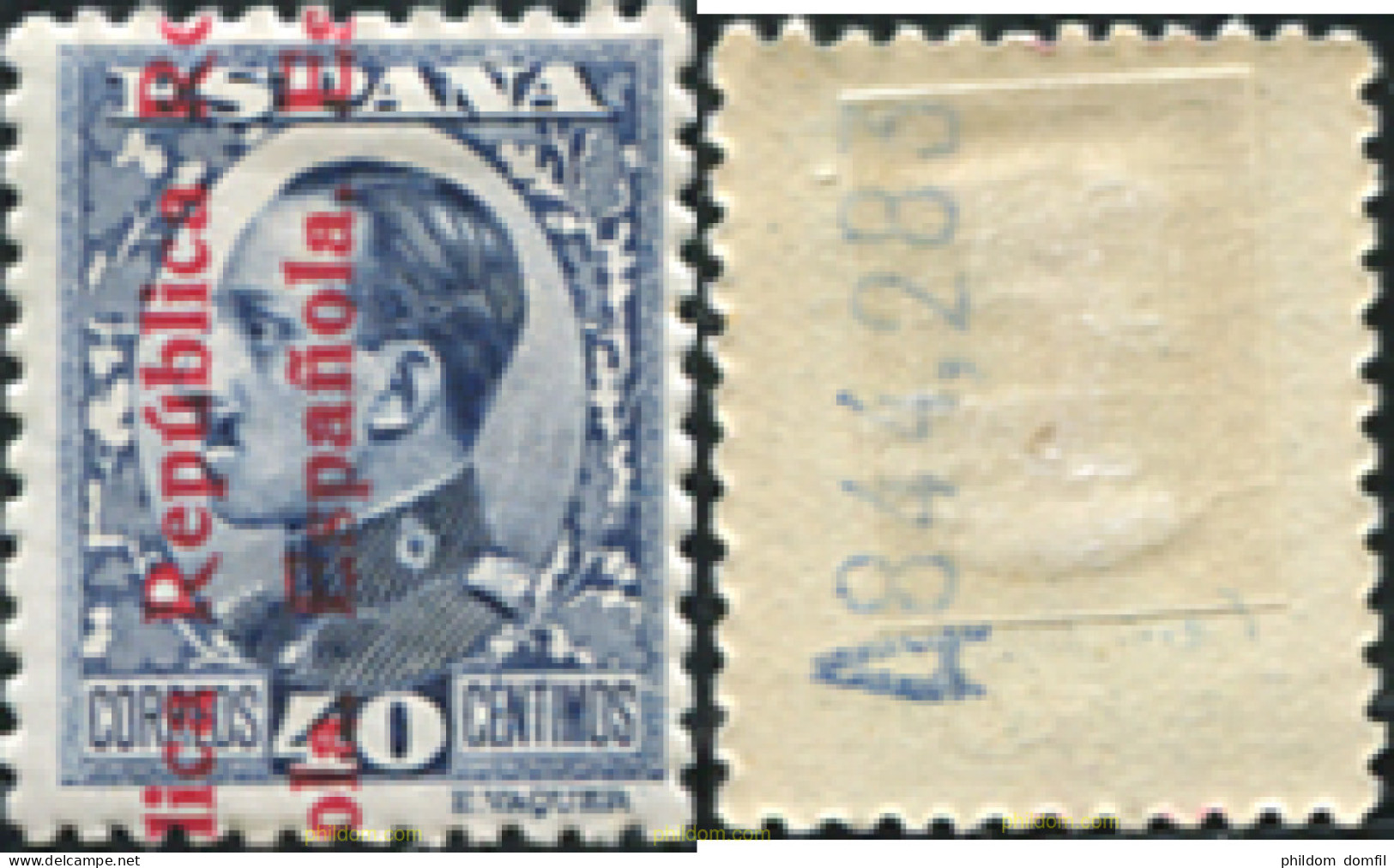 730335 HINGED ESPAÑA 1931 ALFONSO XIII - Neufs