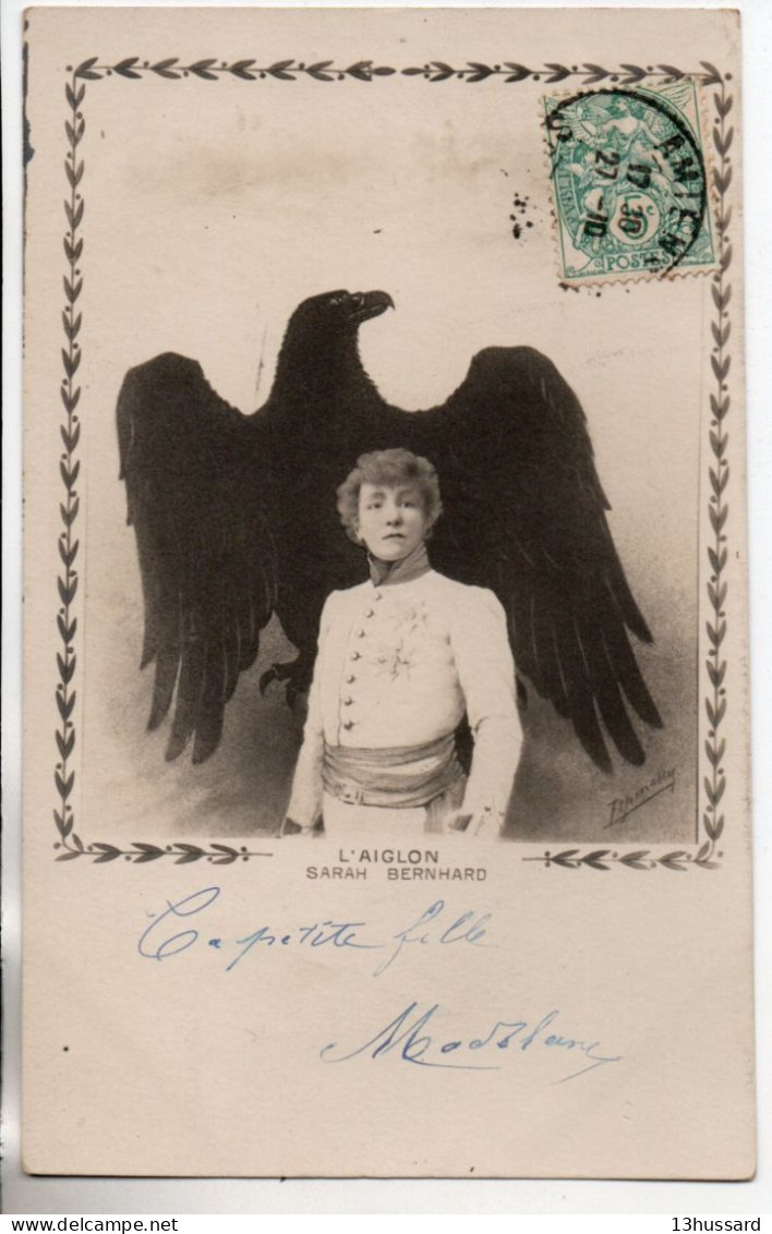 Carte Postale Ancienne De Comédienne: Sarah Bernhardt (23). L'Aiglon - Künstler