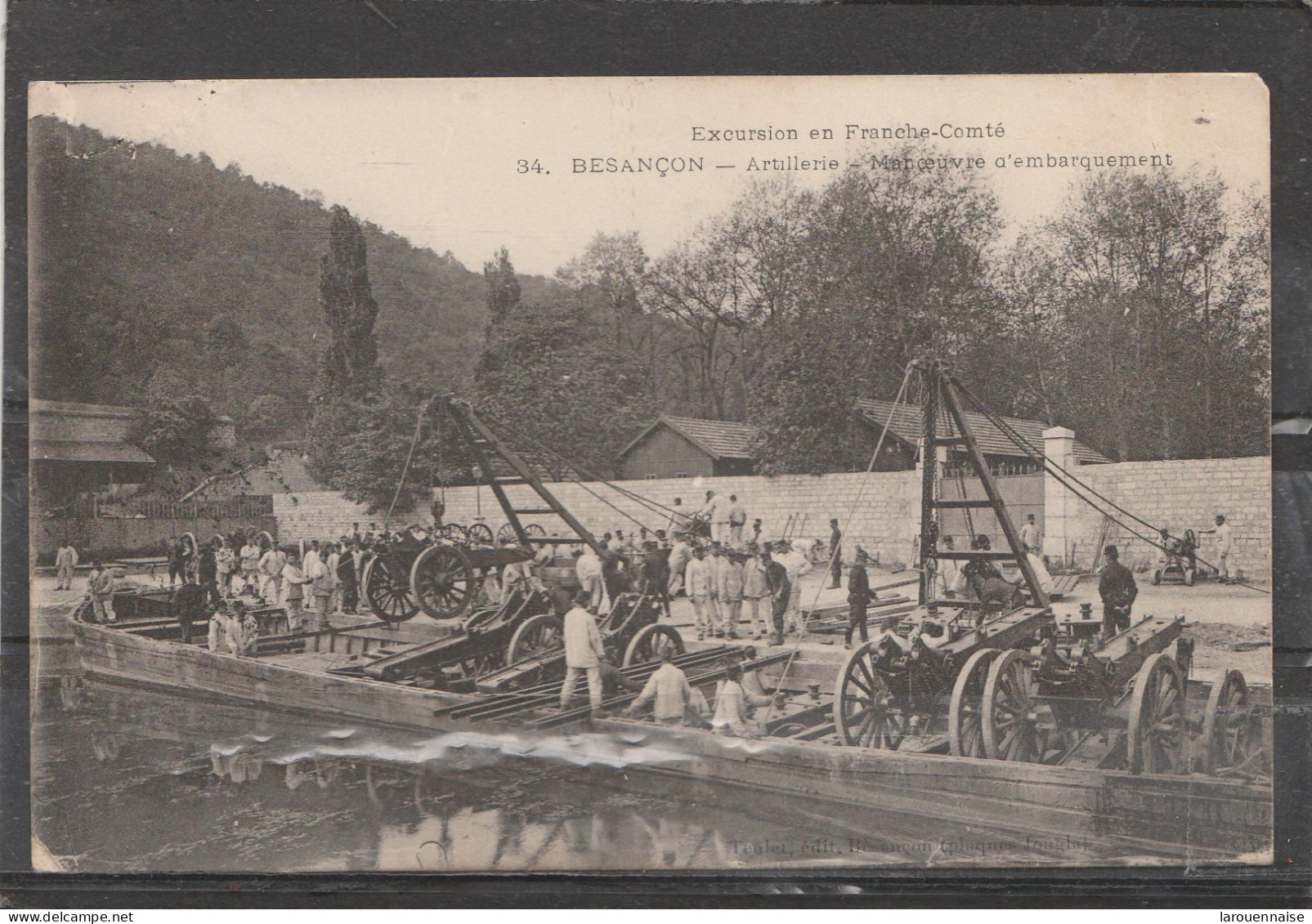 25 - BESANCON - Artillerie - Manoeuvre D' Embarquement - Besancon