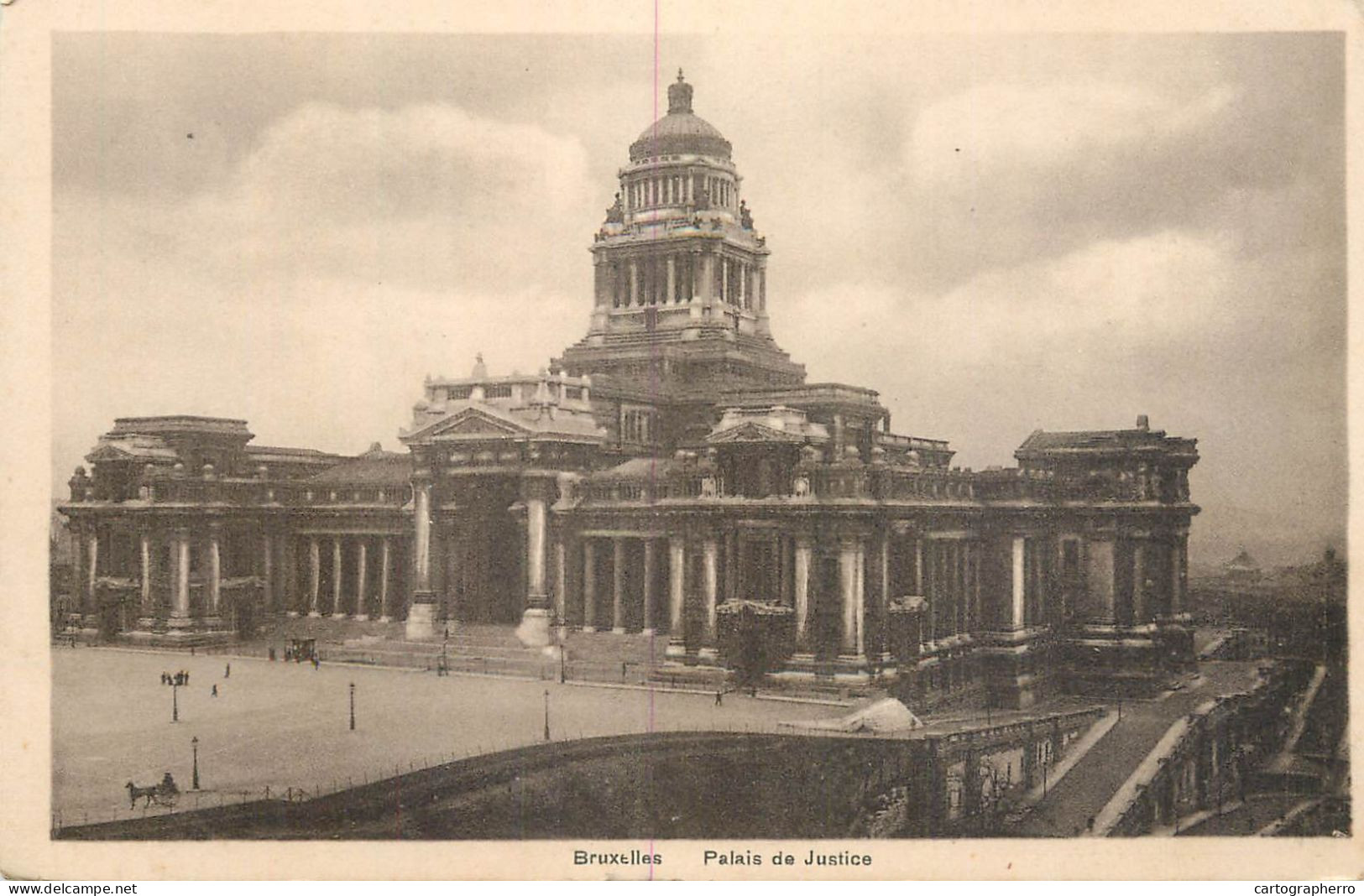 Belgium Postcard Bruxelles Justice Palace - Autres & Non Classés