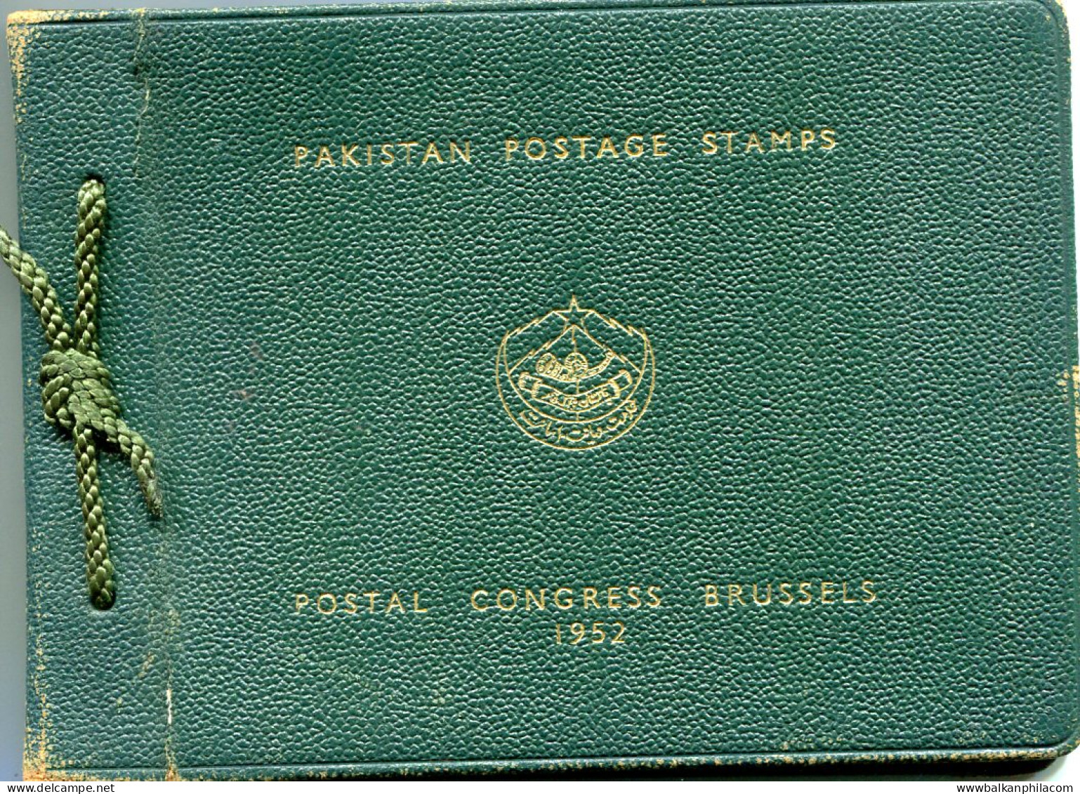 1952 Pakistan UPU Brussels Congress Booklet - Pakistán