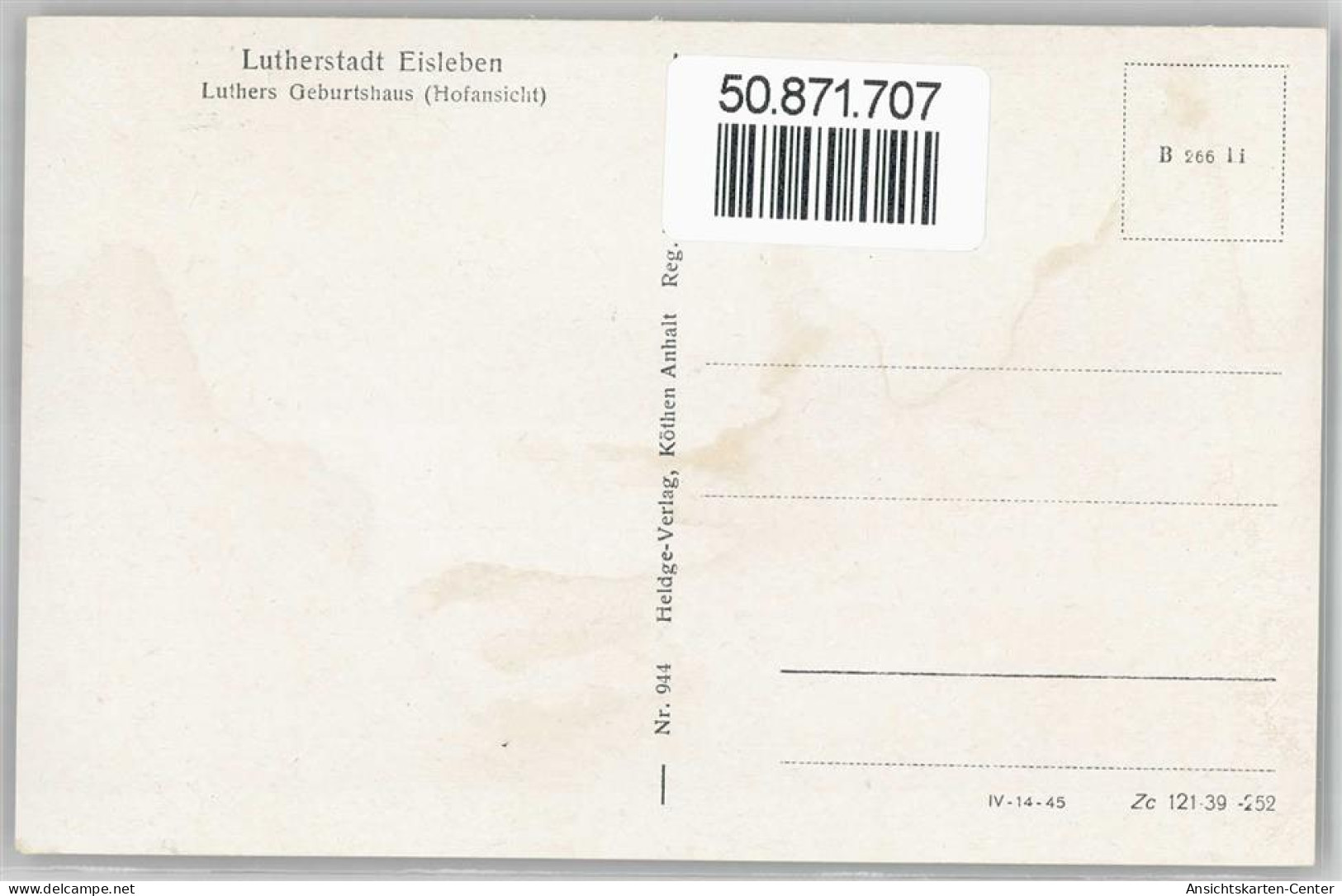 50871707 - Lutherstadt Eisleben - Eisleben