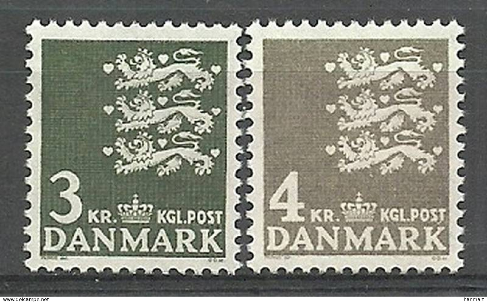Denmark 1969 Mi 483-484 MNH  (ZE3 DNM483-484) - Briefmarken