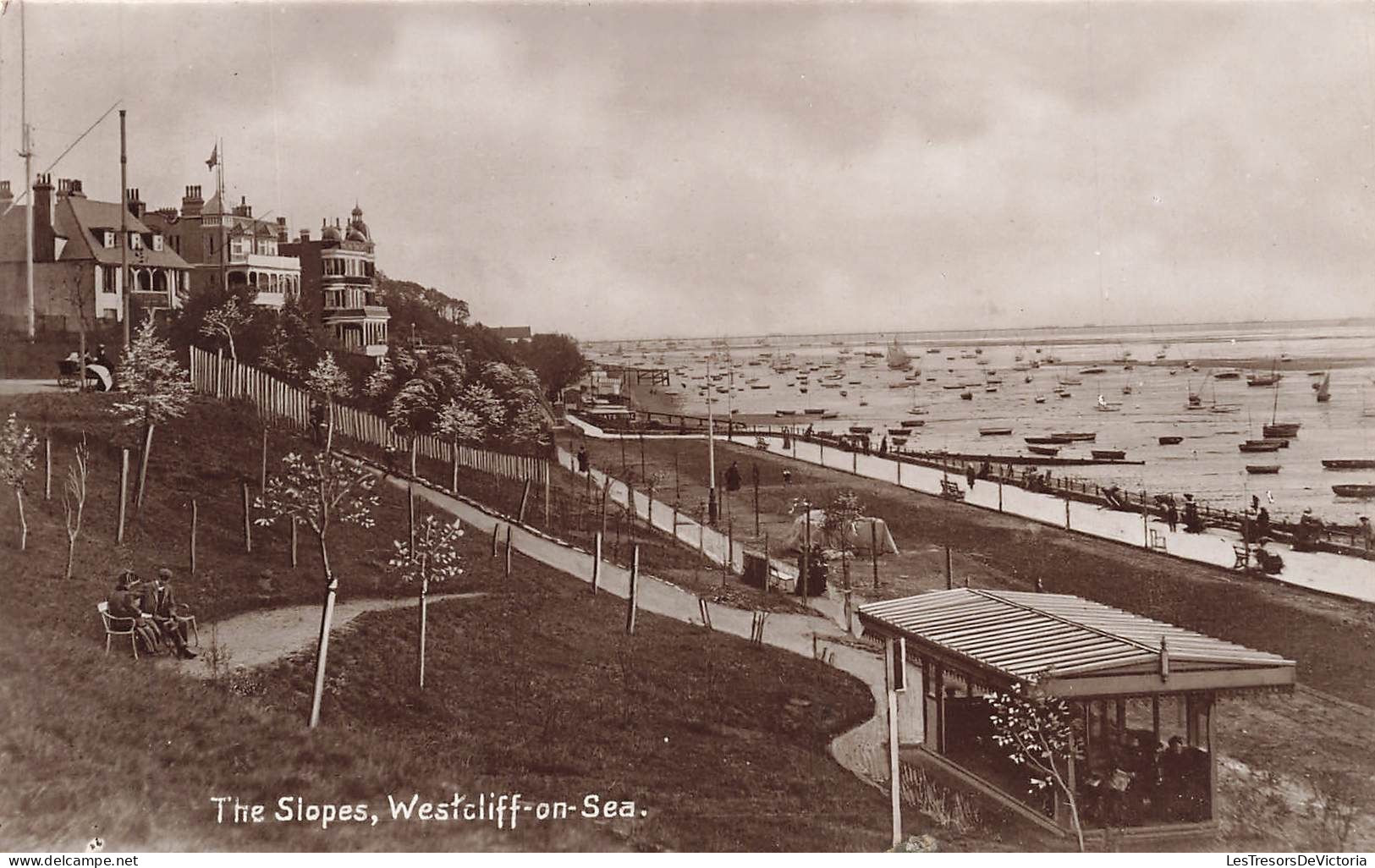 ROYAUME-UNI - Angleterre - Westcliff On Sea - The Slopes - Carte Postale Ancienne - Southend, Westcliff & Leigh